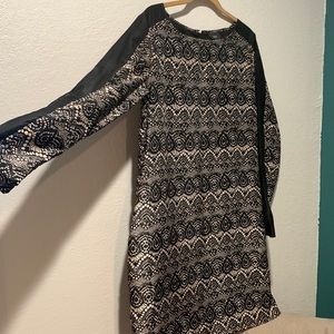 Long sleeve  Sheath style dress  / large